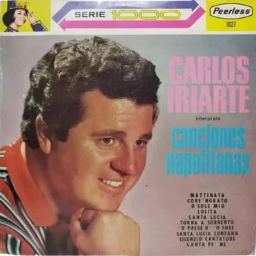 Canciones Napolitanas by Carlos Iriarte - album cover