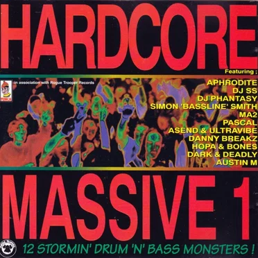 Hardcore Massive 1 by Various Artists - album cover