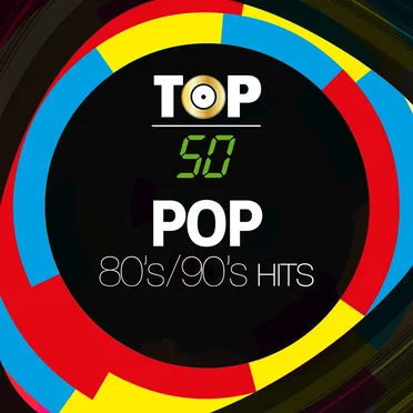 TOP 50 - 80s/90s Pop Hits by Various Artists - album cover