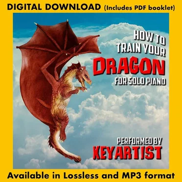 How to Train Your Dragon: Music From the Film for Solo Piano by Keyartist - album cover