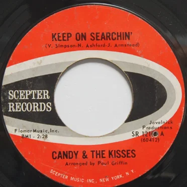 Keep On Searchin’ / Together by Candy & the Kisses - album cover
