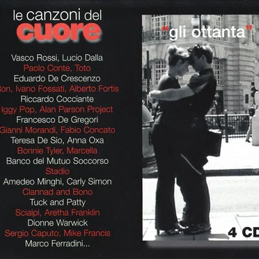 Le canzoni del cuore: Gli ottanta by Various Artists - album cover
