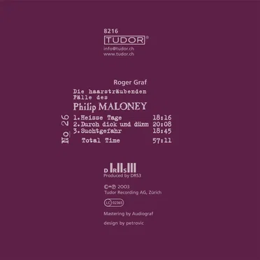 Die haarsträubenden Fälle des Philip Maloney, N° 26 by Roger Graf - album cover