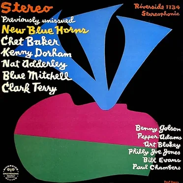 New Blue Horns by Various Artists - album cover