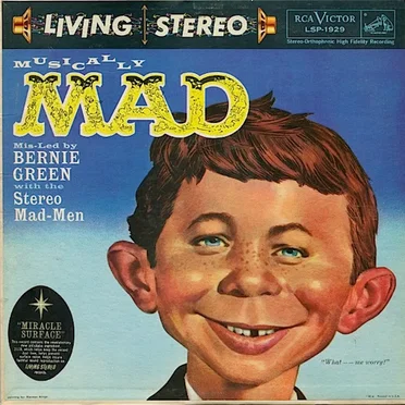 Musically MAD by Bernie Green - album cover