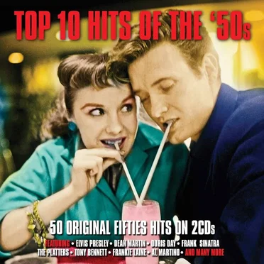 Top 10 Hits of the ’50s by Various Artists - album cover