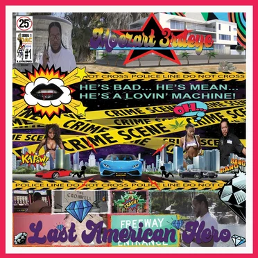 Last American Hero by Moezart 3rdEye - album cover
