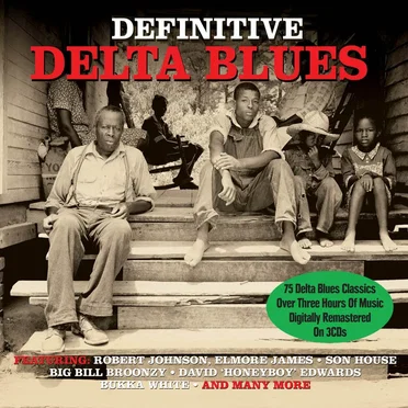 Definitive Delta Blues by Various Artists - album cover