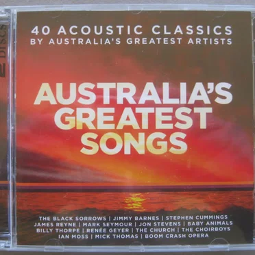 Australia's Greatest Songs - 40 Acoustic Classics - By Australia's Greatest Artists by Various Artists - album cover