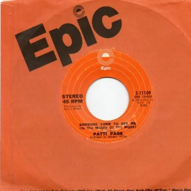 Someone Came to See Me (in the Middle of the Night)