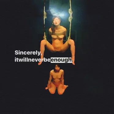 Sincerely, Itwillneverbeenough. by Uniquegodx - album cover
