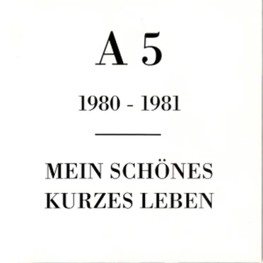 1980–1981: Mein Schönes Kurzes Leben