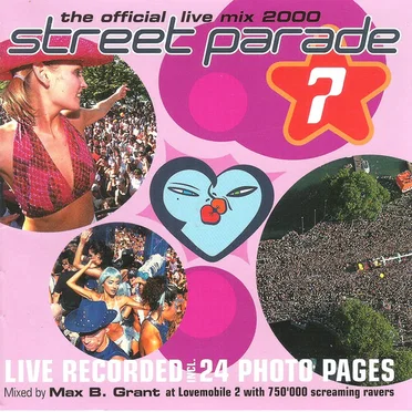 The Official Street Parade Live Mix 2000 by Various Artists - album cover