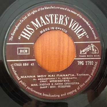 Μάνα μου και Παναγιά / Δραπετσώνα