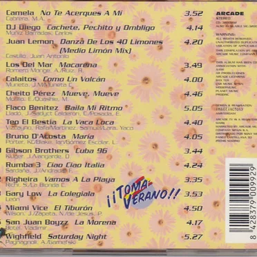 ¡¡Toma Verano!! by Various Artists - album cover