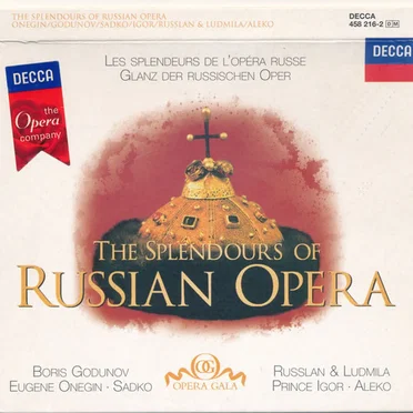 The Splendors of Russian Opera by Various Artists - album cover