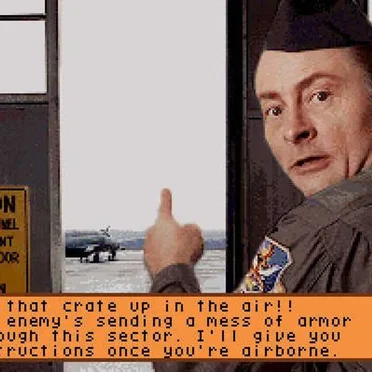 Scramble Over the Desert