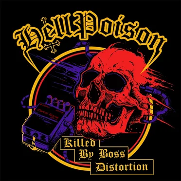 Killed by Boss Distortion by Hell Poison - album cover