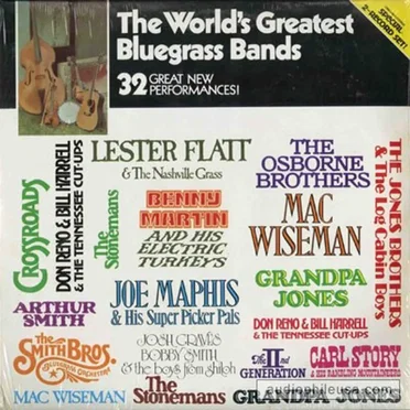 The World's Greatest Bluegrass Bands by Various Artists - album cover