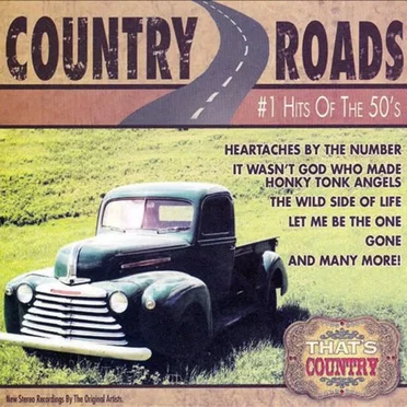 #1 Hits of the 50’s: Country Roads by Various Artists - album cover