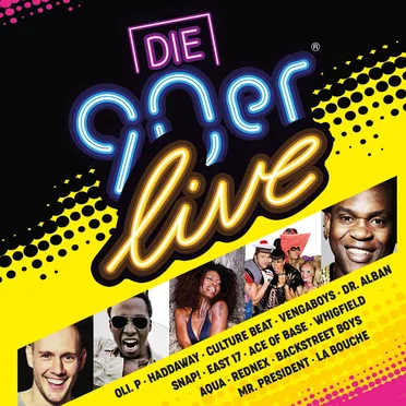 Die 90er live by Various Artists - album cover