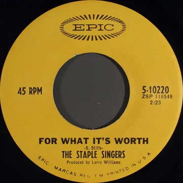 For What It's Worth / Are You Sure