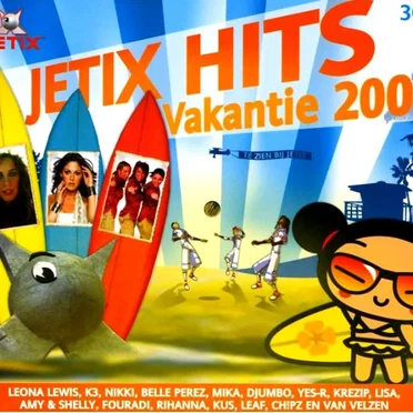 Jetix hits vakantie 2008 by Various Artists - album cover