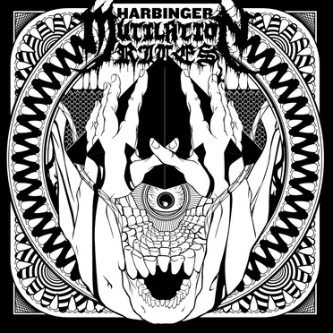 Harbinger by Mutilation Rites - album cover