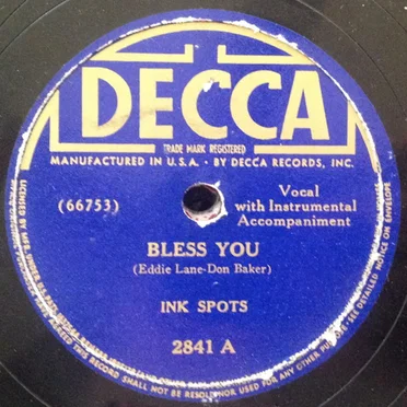 Bless You / I Don't Want Sympathy I Want Love