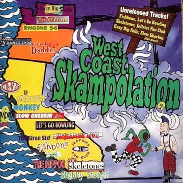 West Coast Skampolation by Various Artists - album cover