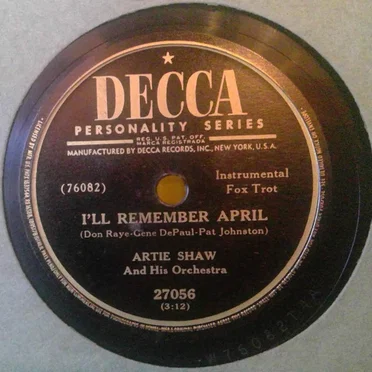 I'll Remember April / The Continental