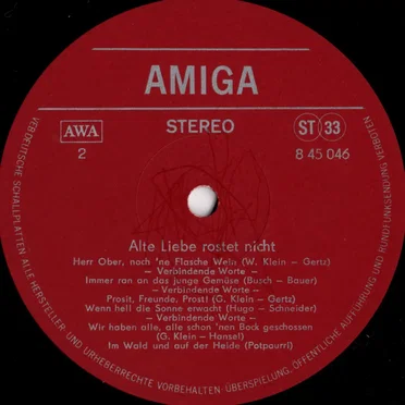 Alte Liebe rostet nicht by Various Artists - album cover