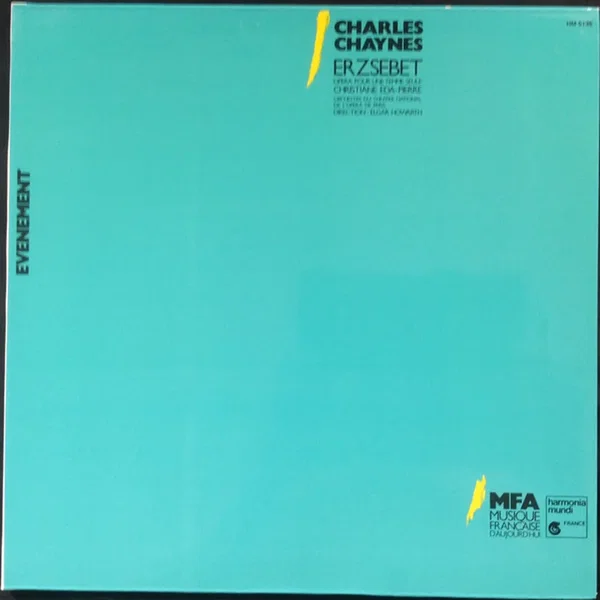 Erzsebet - Opéra Pour Une Femme Seule