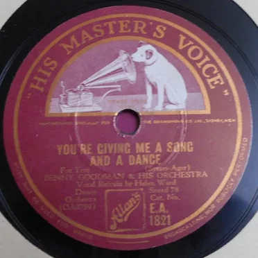 You're Giving Me a Song and a Dance / Organ Grinder's Swing