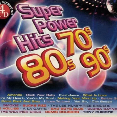 Super Power Hits: 70s 80s 90s by Various Artists - album cover
