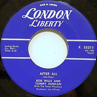 After All / It May Be Too Late