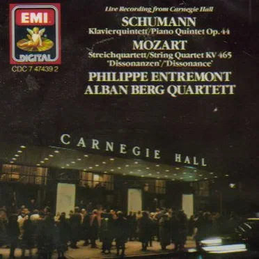 Schumann: Piano Quintet, op. 44 / Mozart: String Quartet, KV 465 "Dissonance"
