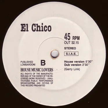 House Music Lovers by El Chico - album cover