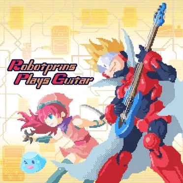 Robotprins Plays Guitar