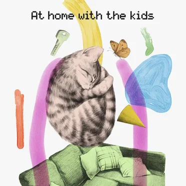 At home with the kids by Various Artists - album cover