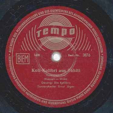 Koli-Kolibri aus Tahiti / Die blauen Matrosen
