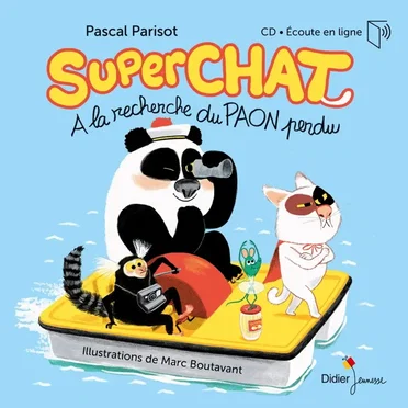 Superchat - A la recherche du paon perdu by Pascal Parisot - album cover