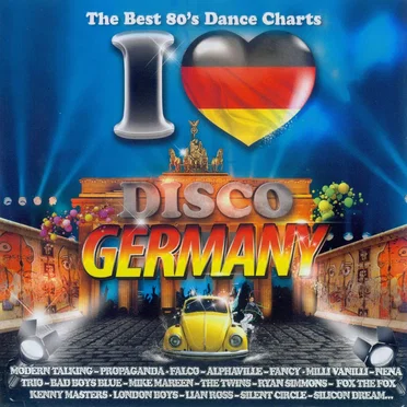 I Love Disco Germany 80's by Various Artists - album cover