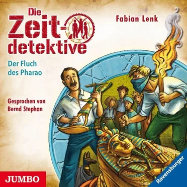 Die Zeitdetektive, Folge 36: Der Fluch des Pharao by Fabian Lenk - album cover