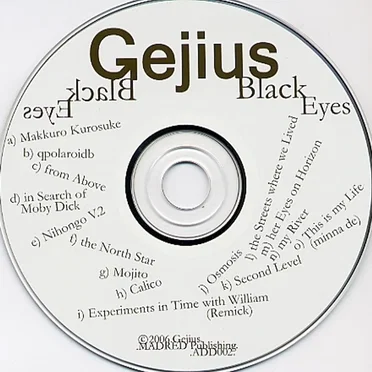 Black Eyes by Gejius - album cover