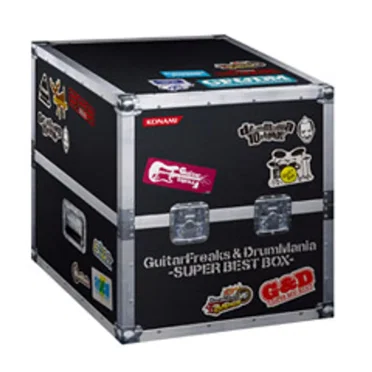 GuitarFreaks & DrumMania -SUPER BEST BOX- by Various Artists - album cover