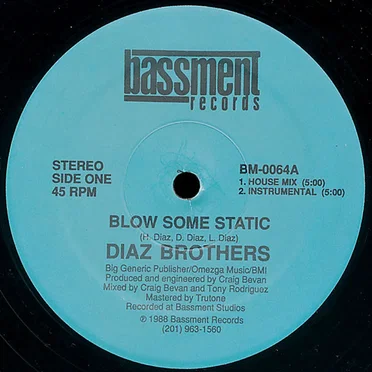 Blow Some Static by The Diaz Brothers - album cover