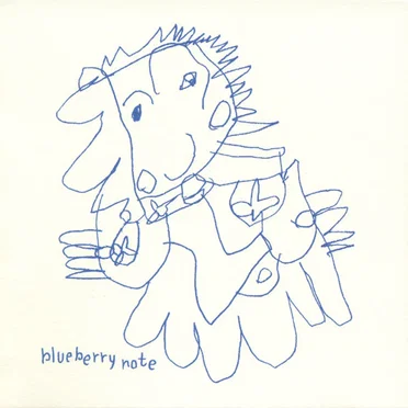 blueberry note by blueberry, very blue - album cover