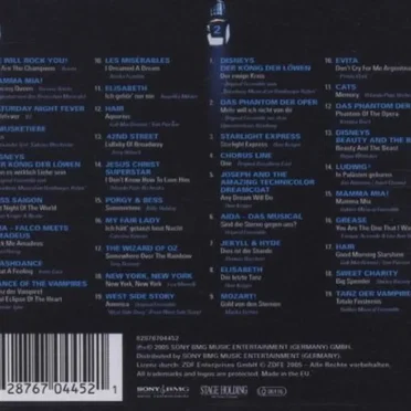 Die größten Musical Hits by Various Artists - album cover