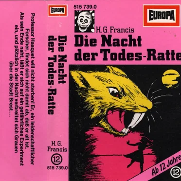 Gruselserie 12: Die Nacht der Todes-Ratte by H. G. Francis - album cover